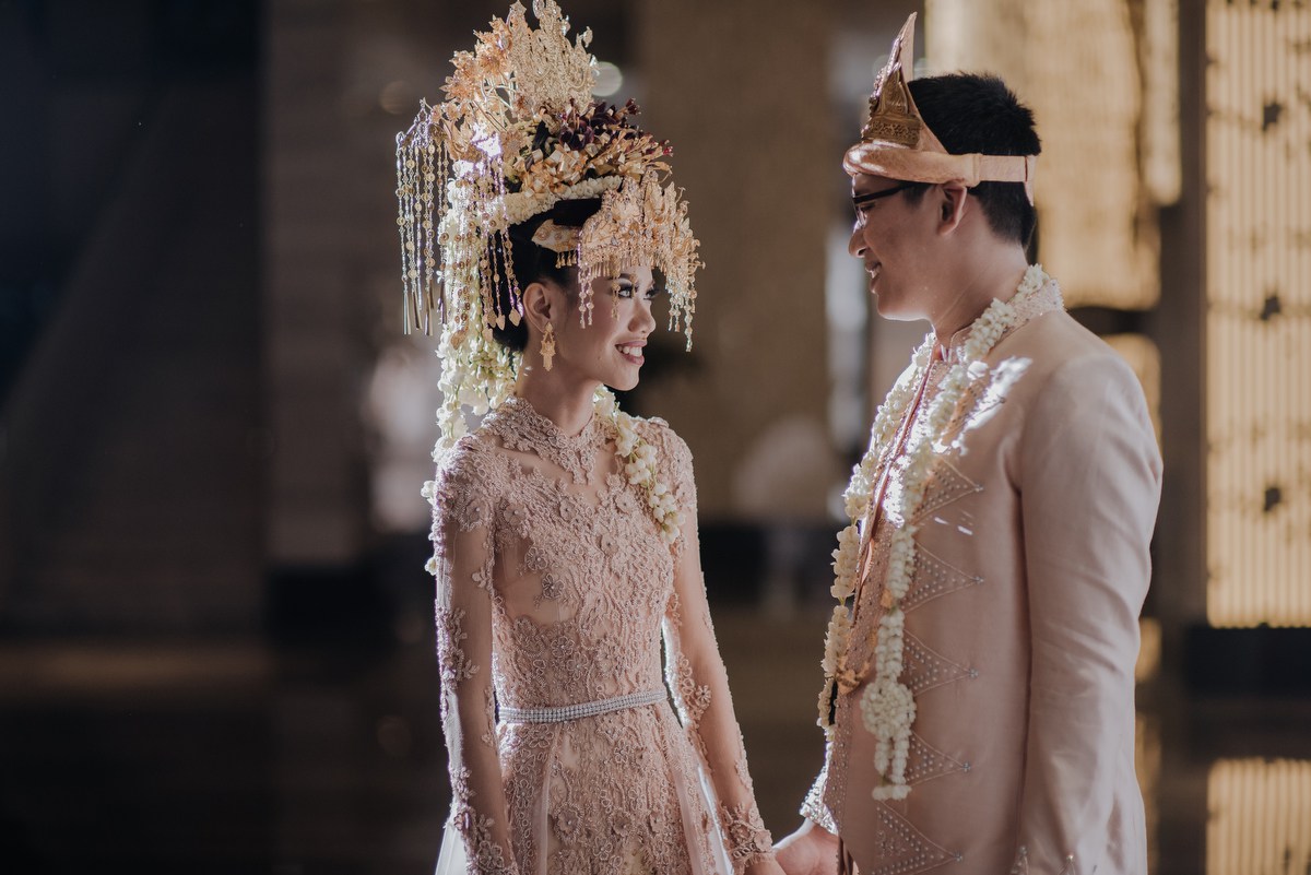 Simple Elegan 15 Inspirasi Baju Pernikahan Adat Palembang