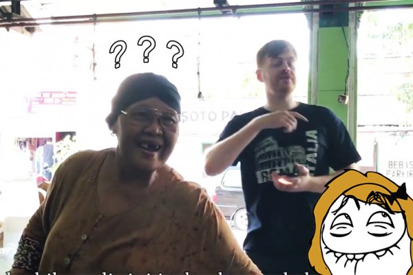 Kocak! Bule Fasih Bahasa Jawa "Ngerjain" Para Pedagang Surabaya