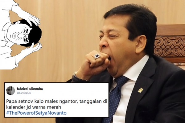 Netizen Sindir 'Hebatnya' Setya Novanto dengan #ThePowerofSetyaNovanto