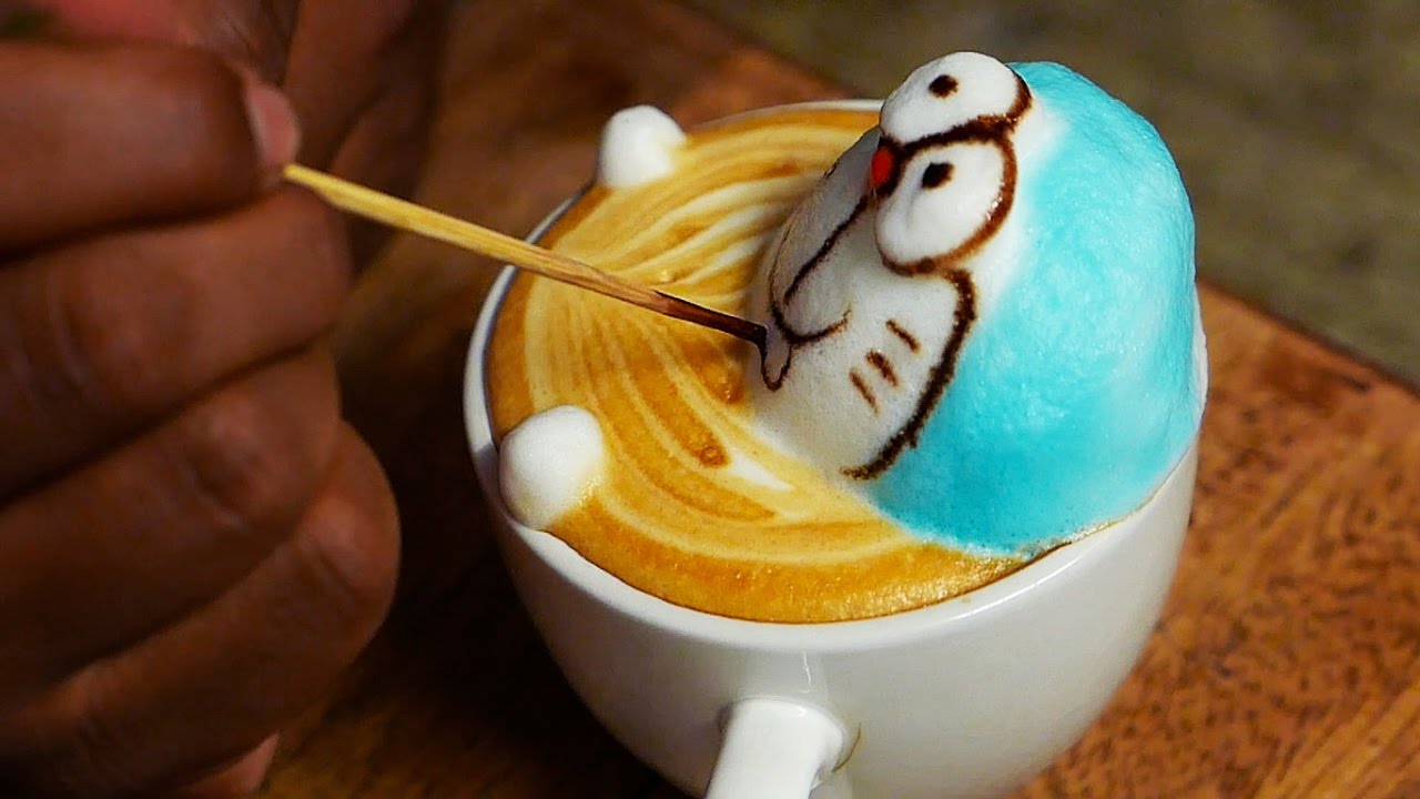 15 Transformasi Seni Latte Art Yang Kreatif Dan Bikin Gemas