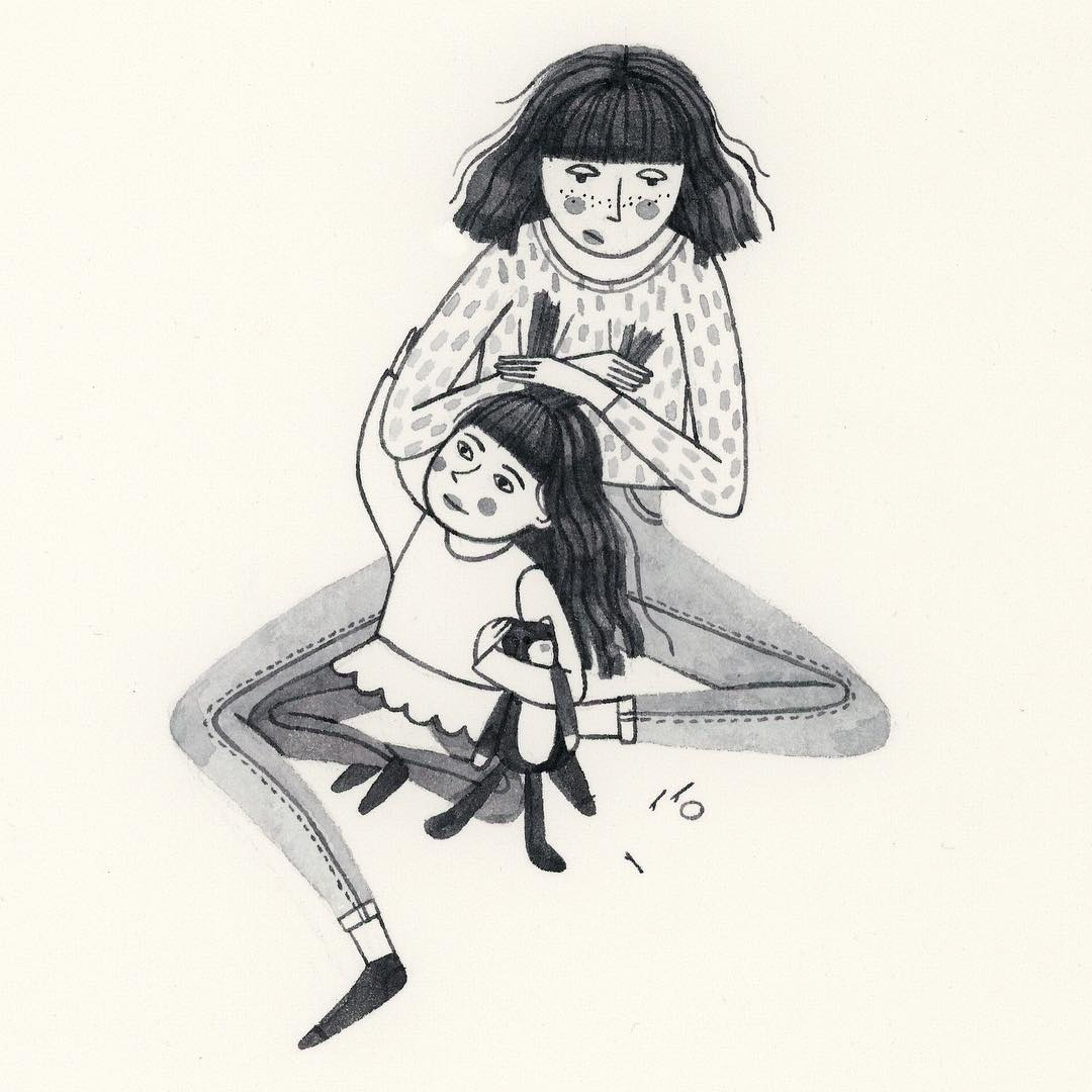 18 Ilustrasi Paling Menyentuh Yang Gambarkan Kasih Sayang Ibu