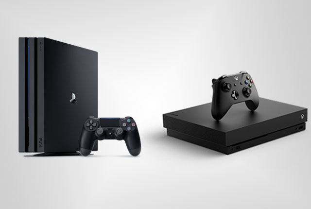 ps4 pro and xbox one x