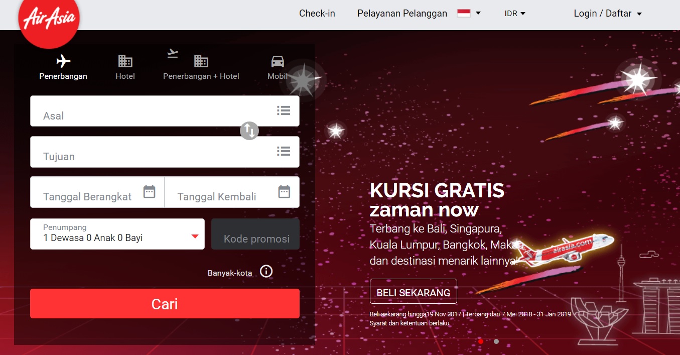 AirAsia Siapkan Kursi  Gratis ke Luar  Negeri  Liburan Yuk 