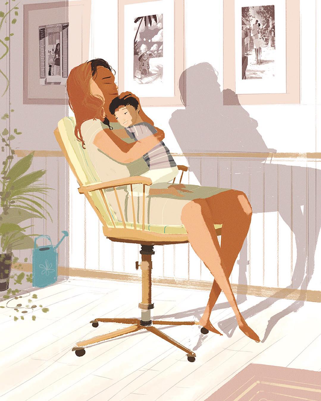 18 Ilustrasi Termanis Ini Bikin Kamu Ingin Memeluk Ibu Hari Ini