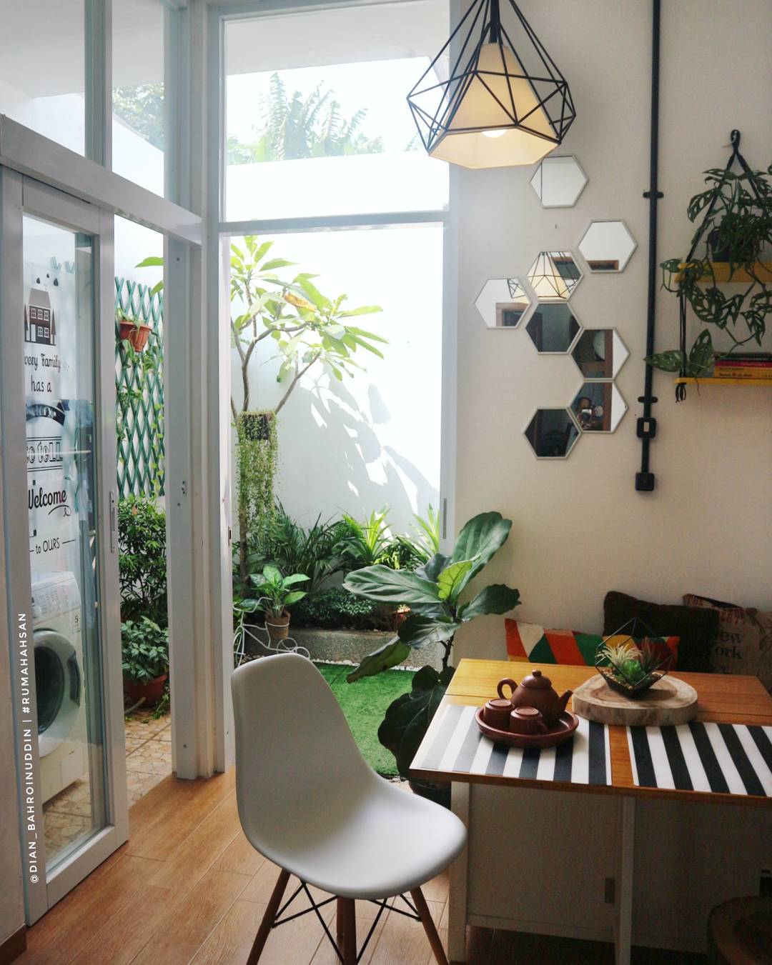 Design Dapur  Menyatu Dengan Taman  Wallpaper Dinding