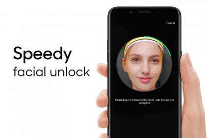 Layar Penuh dan Keamanan Ganda di OPPO F5 Youth