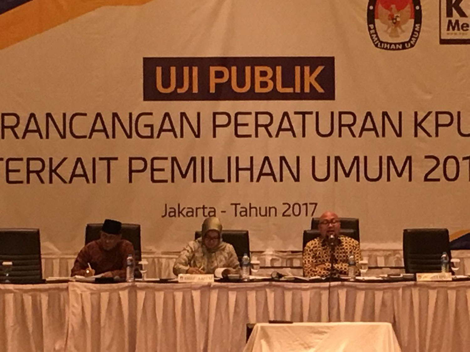 KPU Lakukan Uji Publik Peraturan Penyelenggaraan Pemilu 2019