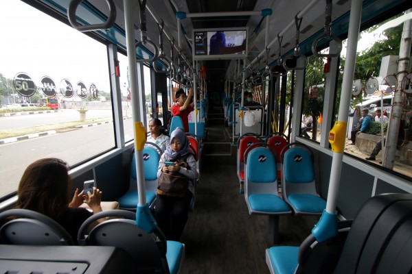 TransJakarta Uji Coba Metrotrans Rute Puri Beta-Latuharhary
