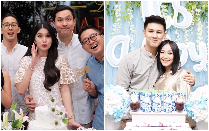Terlihat Chic, Ini 5 Beda Gaya Bumil Sandra Dewi Vs Rinni 