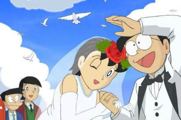 10 Potret Perjalanan Cinta Nobita & Shizuka, Bukti Jodoh 