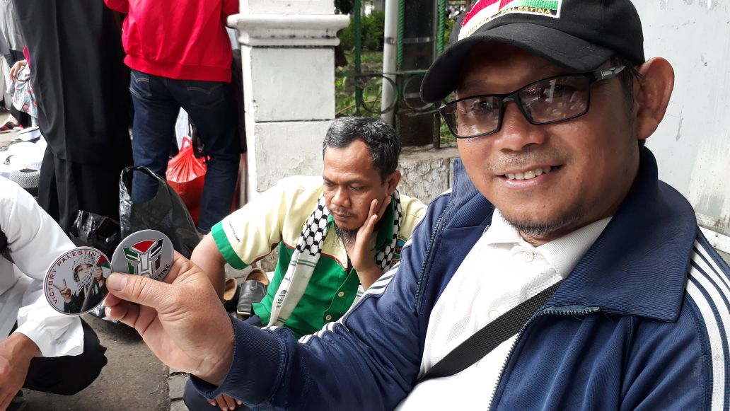 Linimasa Aksi Bela Palestina  1712 di Lapangan Monas