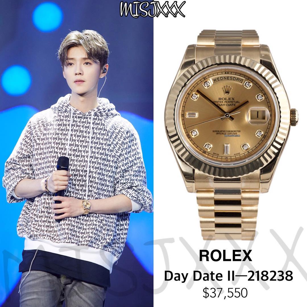 Harga 11 Jam Tangan Luhan Eks EXO Ini Bikin Melongo Seharga Rumah