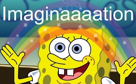 Gambar Spongebob  Imajinasi 
