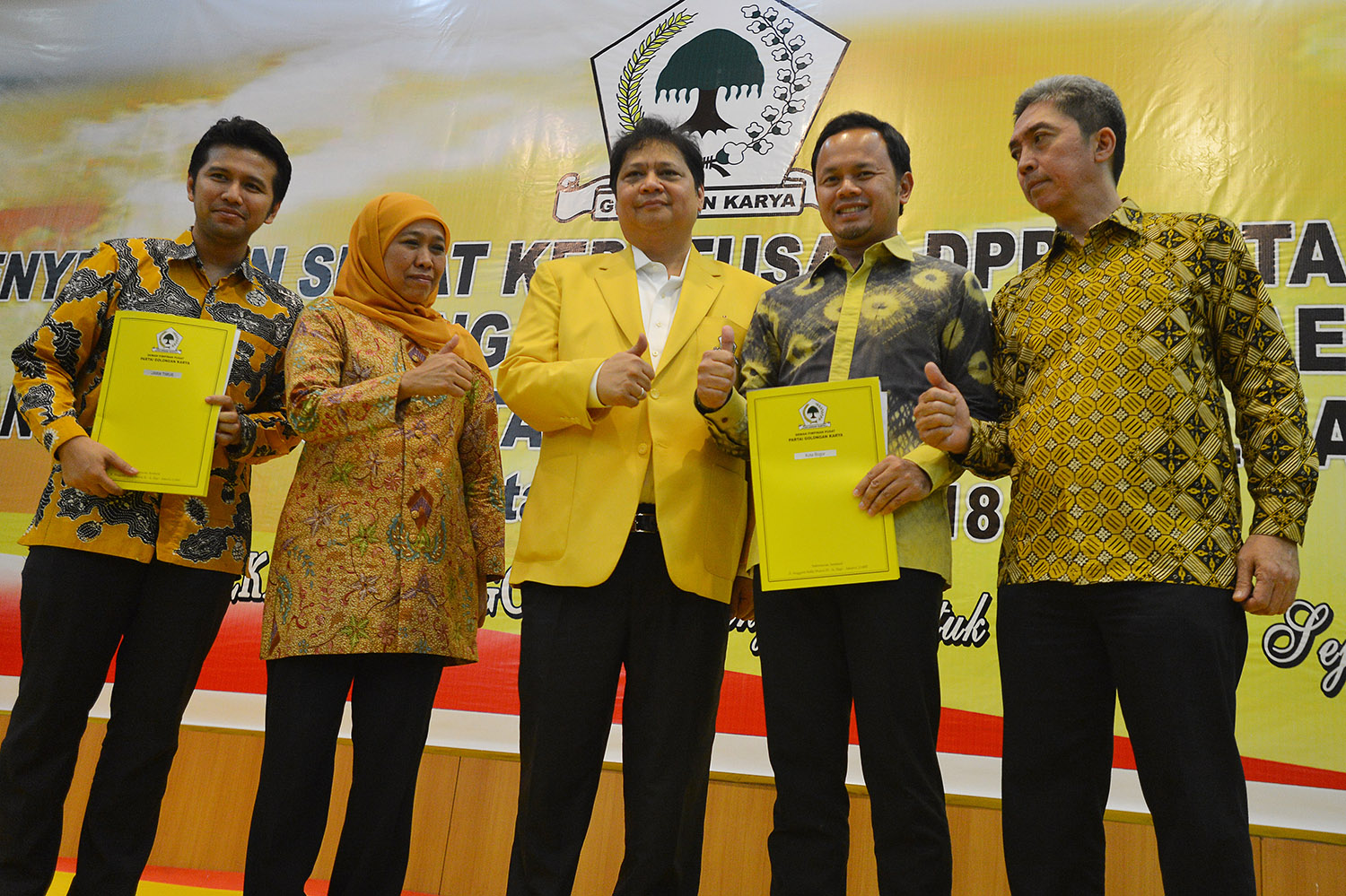 Golkar Jatim Lirik Khofifah Dampingi Airlangga di Pilpres 2024