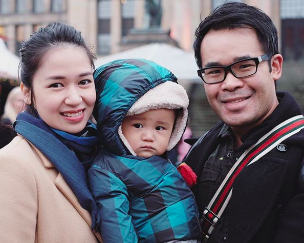 Hasil gambar untuk laura basuki dan suami