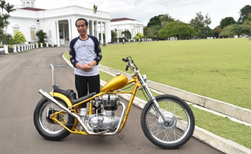 5 Hal tentang Motor Royal Enfield Bullet 350 Chopper yang Dibeli Jokowi