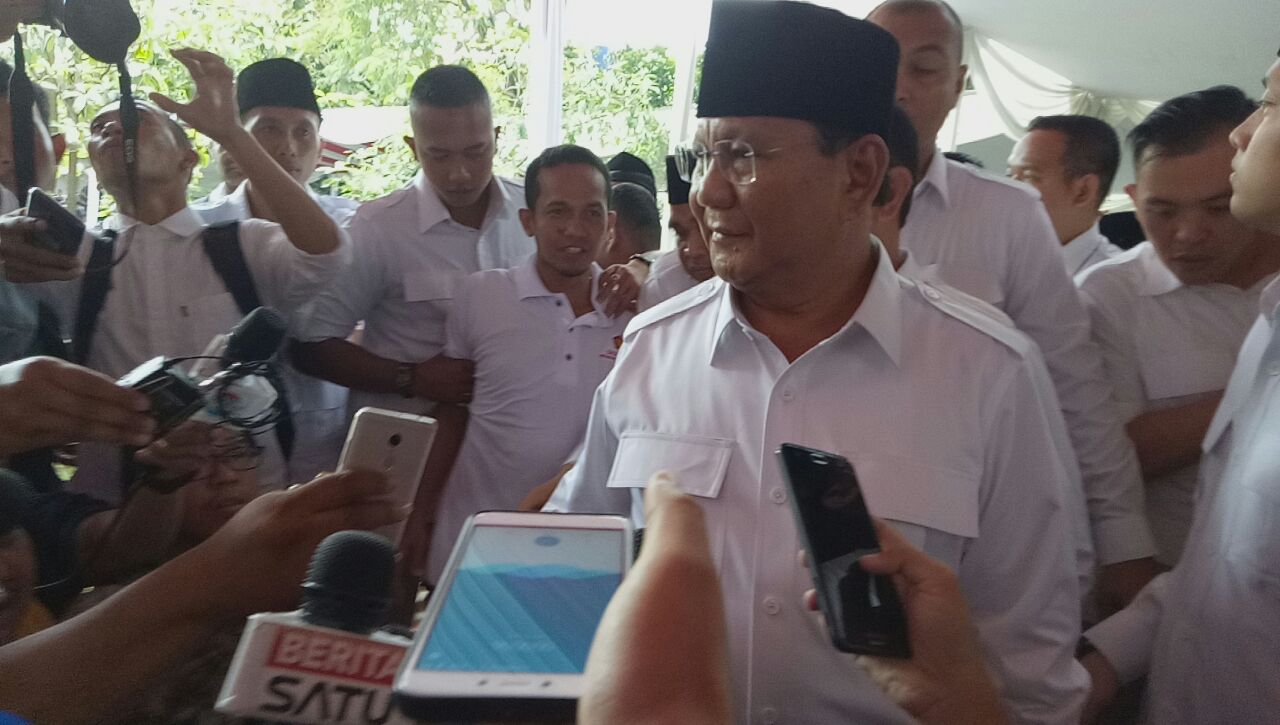 9 Kata kata  Keren Prabowo Saat  Berpidato di Ultah  Gerindra