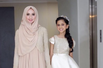 Beranjak ABG, Ini 10 Potret Manis Putri Ramzi dan Avi Basalamah