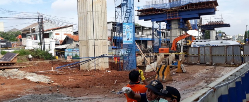 Kecelakaan Konstruksi di Tol Becakayu, Waskita: Tidak Ada Korban Luka Berat