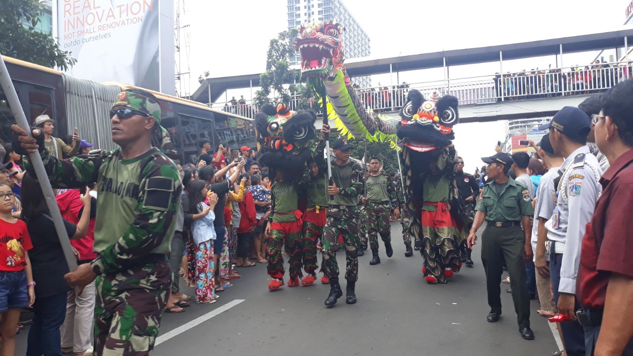 Kemeriahan Perayaan Cap Go Meh di Glodok, Barongsai Hingga 