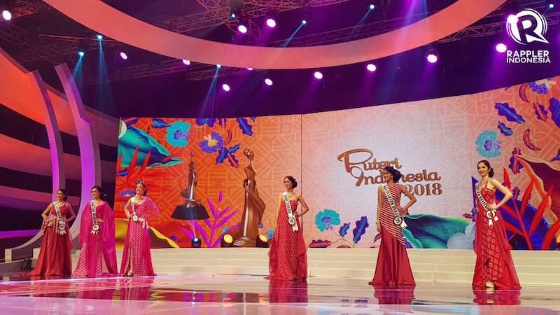 FOTO: Babak 6 Besar Malam Puncak 'Puteri Indonesia 2018'