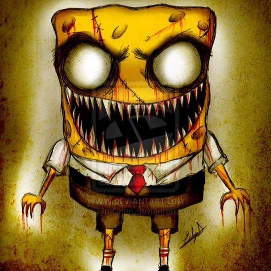 Kartun Spongebob  Zombie 