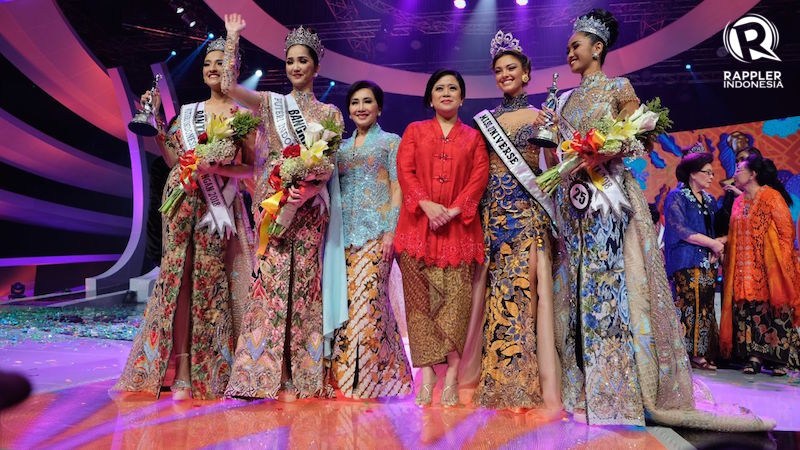 FOTO: Crowning Moment Malam Puncak 'Puteri Indonesia 2018'