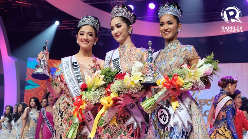 FOTO: Crowning Moment Malam Puncak 'Puteri Indonesia 2018'