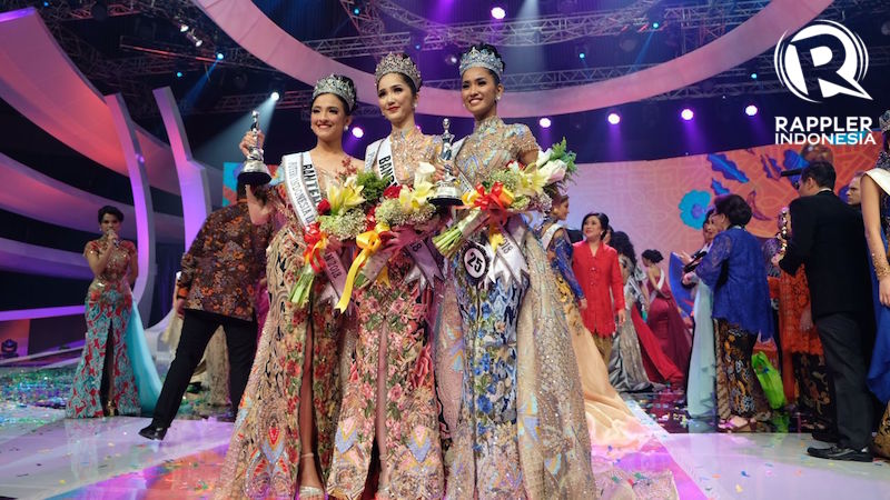FOTO: Crowning Moment Malam Puncak 'Puteri Indonesia 2018'