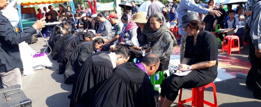 Linimasa: Perayaan Paskah Jemaat GBI di Monas