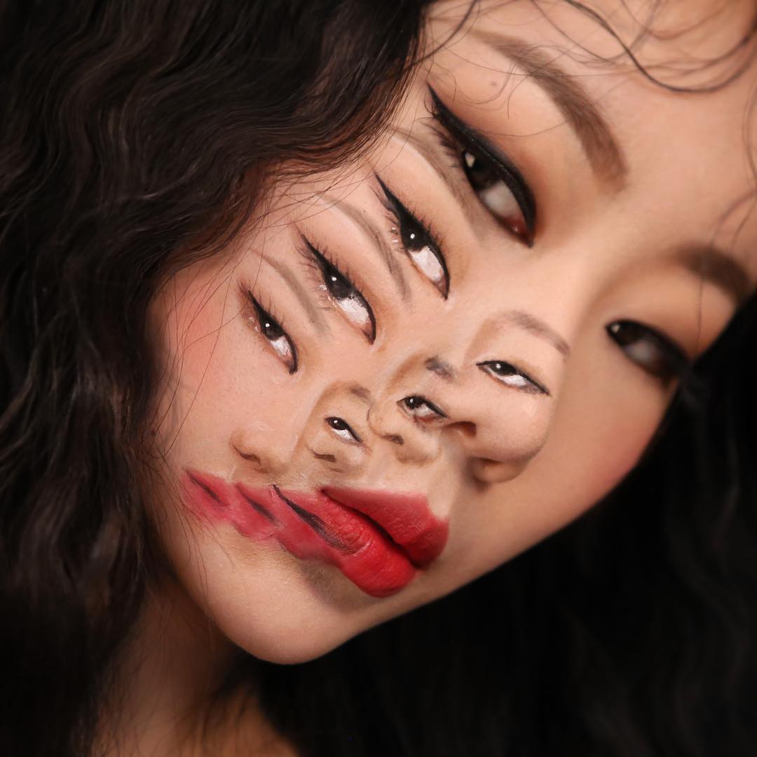 Make Up Ilusi Terbaik Karya Dain Yoon Kreatifnya Bikin Merinding