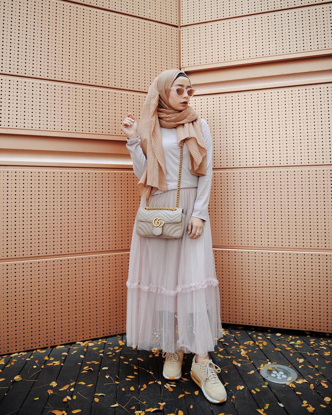 Style Kondangan Hijab Tomboy