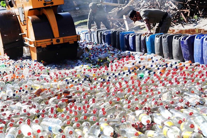 Buntut Pesta Miras Maut, Penjual Miras Ditangkap 