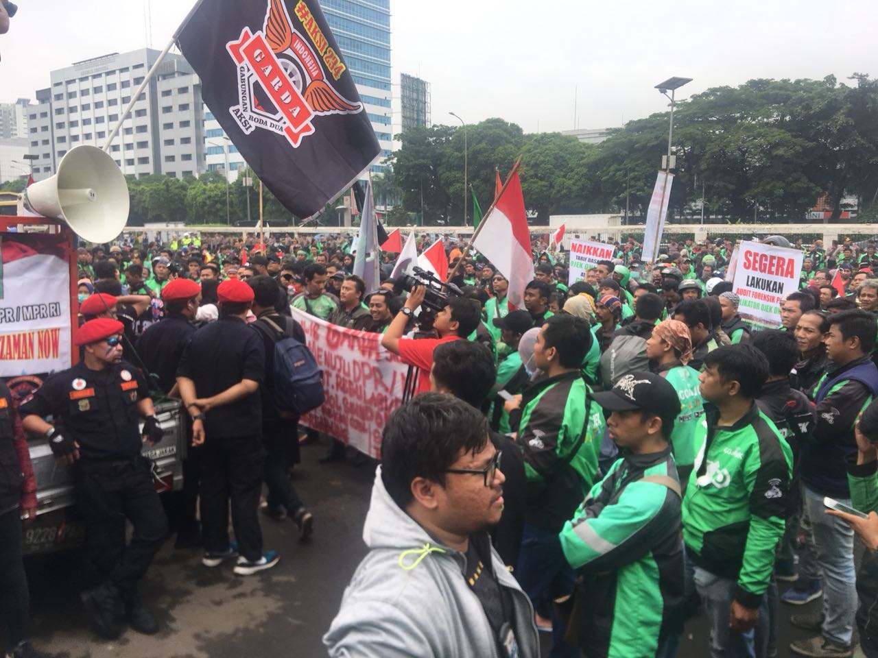 Siap-siap, Ribuan Driver Ojol Akan Demo di Surabaya