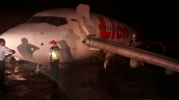 Tergelincir di Bandara Jalaluddin Gorontalo, Lion Air Patah Sayap