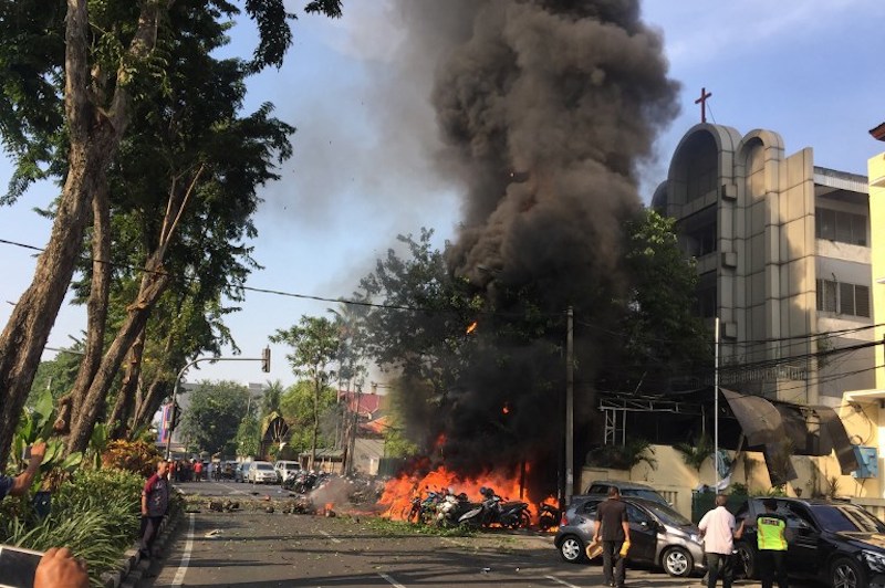 Bom Gereja Pantekosta, Perenggut Nyawa Si Tukang Parkir Cilik