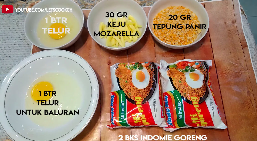 VIDEO Resep Donat Indomie yang Lagi Viral Gak Pakai Ribet