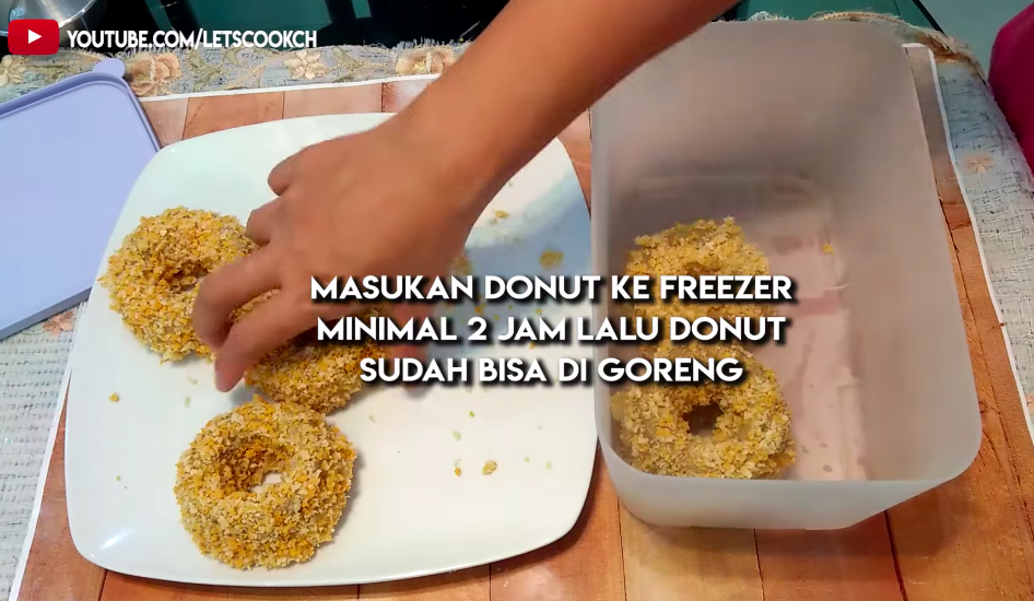 VIDEO Resep Donat Indomie yang Lagi Viral Gak Pakai Ribet