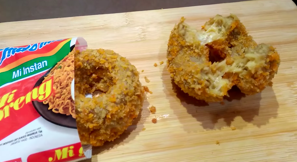 VIDEO Resep  Donat Indomie yang  Lagi  Viral  Gak Pakai Ribet