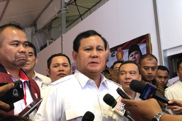 Sambangi PBNU, Prabowo Inginkan Cawapres yang Didukung NU