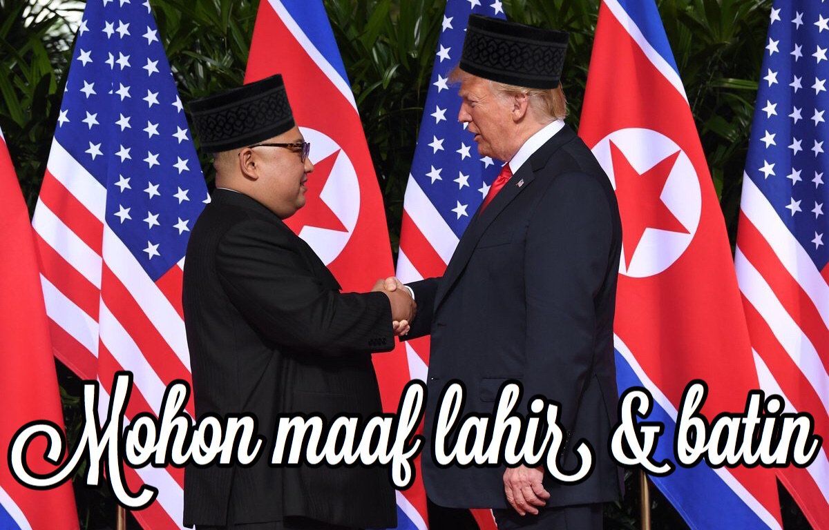 10 Meme Pertemuan Donald Trump Kim Jong Un Ini Bikin Gagal Tegang