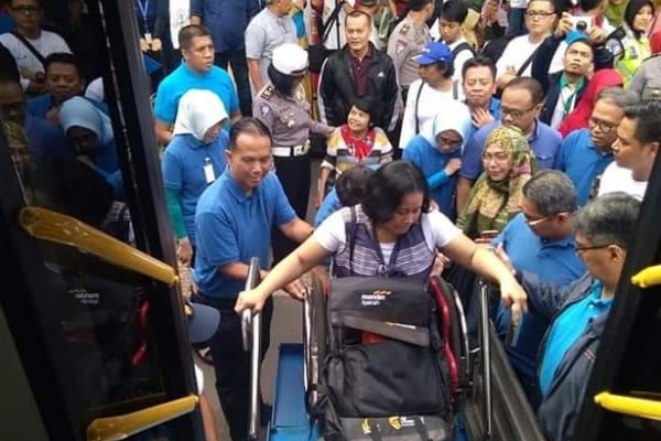 Fasilitas Mudik Kurang Ramah Terhadap Disabilitas
