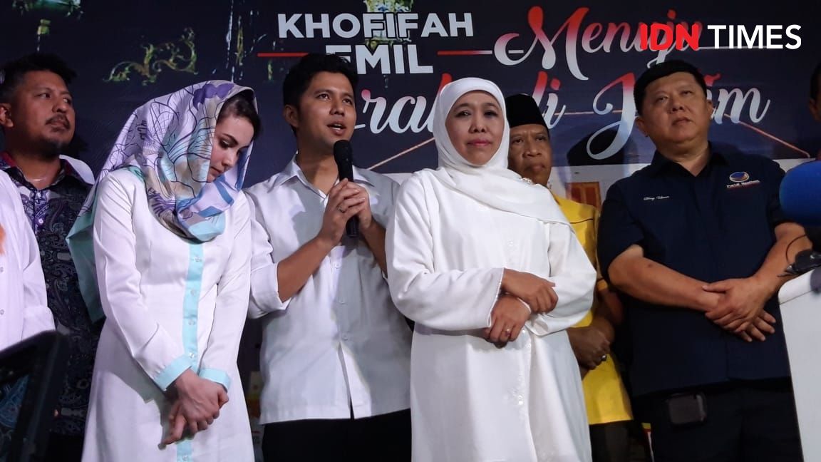 Khofifah dan Emil Dardak Resmi Masuk Tim Kampanye Jokowi-Ma'ruf