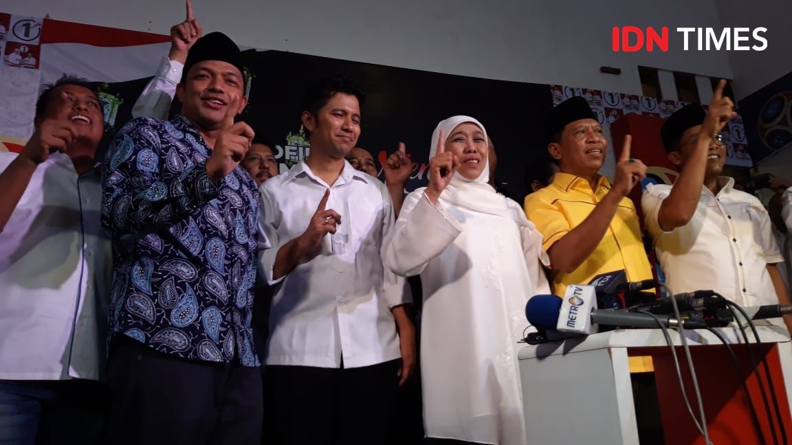 Dahlan Mundur, Khofifah dan Emil Tak Masuk TKD Jatim Jokowi-Ma'ruf