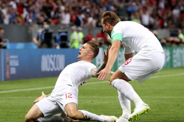 Babak Pertama: Inggris Unggul 1-0 atas Kroasia
