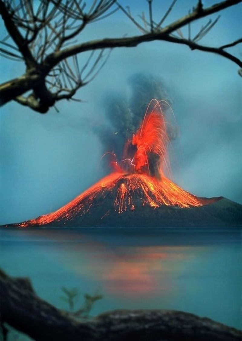 34+ Viral Gambar Pemandangan Gunung Krakatau | Guyonreceh