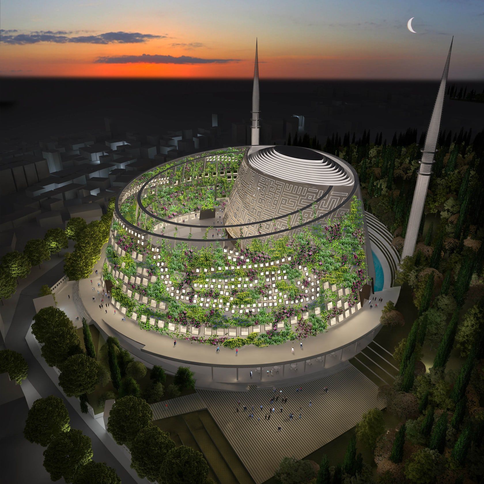 8 Desain  Masjid  Modern Paling Unik di Dunia Futuristic  Abis 