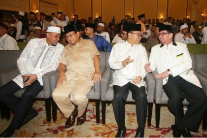 PAN, Gerindra, PKS Gelar Pertemuan, Bahas Cawapres?