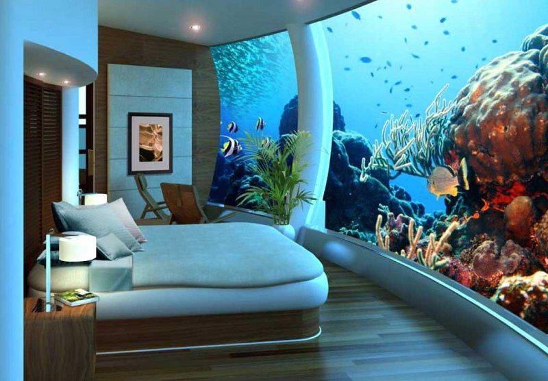 5 Hotel Mewah Super Keren Ini Berada Di Bawah Laut, Berani Menginap?