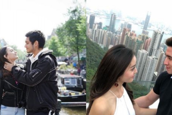 Adu Gaya Liburan Romantis Irish Bella Giorgino Wilona Verrell